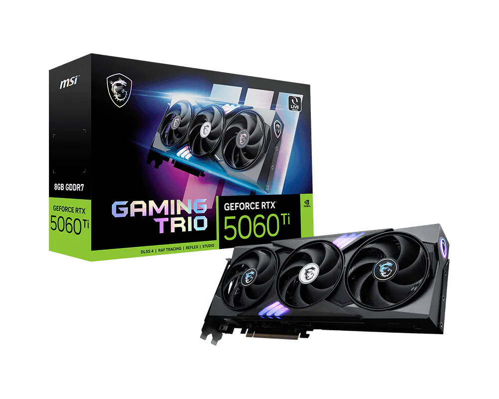 MSI GeForce RTX 5060 Ti 8G GAMING TRIO